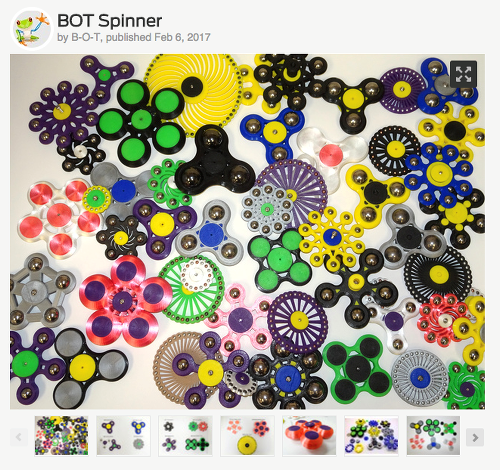 making spinners