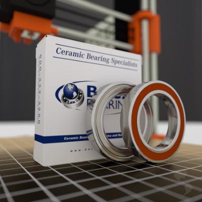 3D Model Ceramic Hybrid Series Bearings