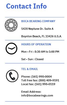 About Us by Boca Bearings :: Ceramic Bearing Specialists